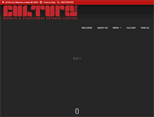 Tablet Screenshot of culturegrub.co.uk